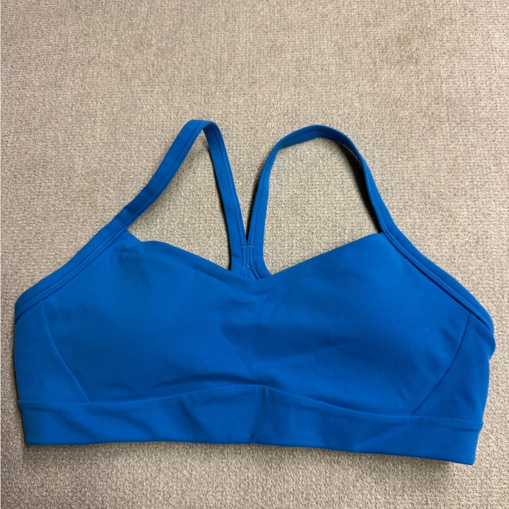 Athleta Vibrant Blue Sports Bra